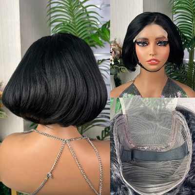Lace Front Bob Wig — Straight