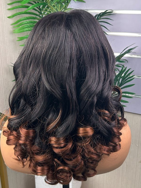 Colored Lace Front Wig — Highlight Loose Wave - AZYHAIR Vietnamese Hair