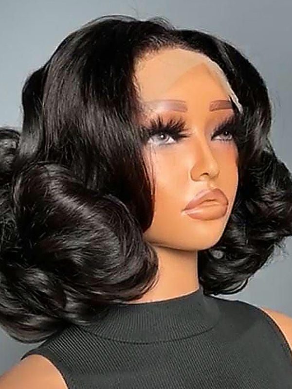 Lace Front Bob Wig — Bouncy Wave - AZYHAIR Vietnamese Hair