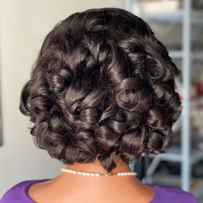 Lace Front Bob Wig — Bouncy Wave
