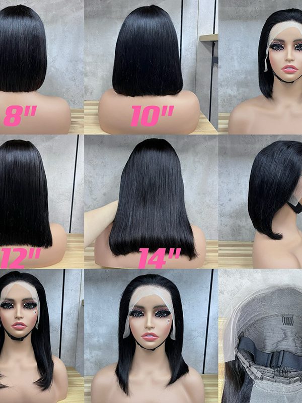 Lace Front Bob Wig — Straight - AZYHAIR Vietnamese Hair