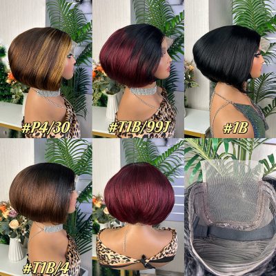 Lace Front Bob Wig — Straight