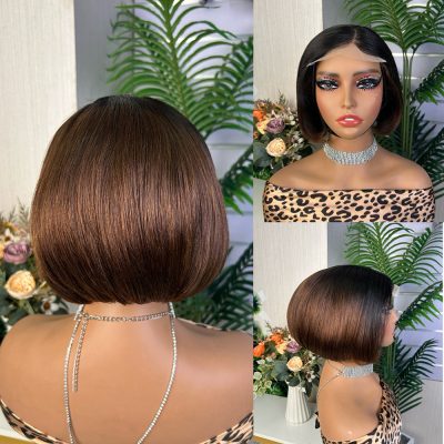 Lace Front Bob Wig — Straight