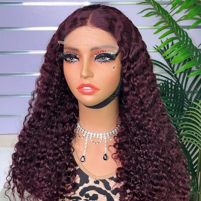 13x4 HD Lace Front Wig — Deep Wave