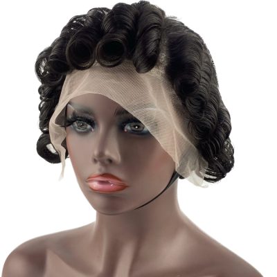 Pixie Cut Wig — Bouncy Curl