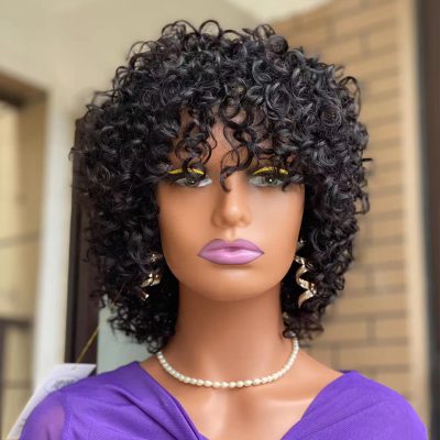 Lace Front Bob Wig — Bouncy Wave