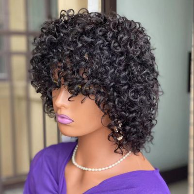 Lace Front Bob Wig — Bouncy Wave