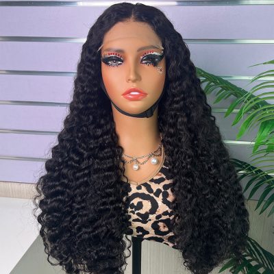 13x4 HD Lace Front Wig — Deep Wave