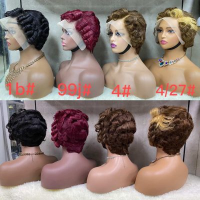 Pixie Cut Wig — Bouncy Curl