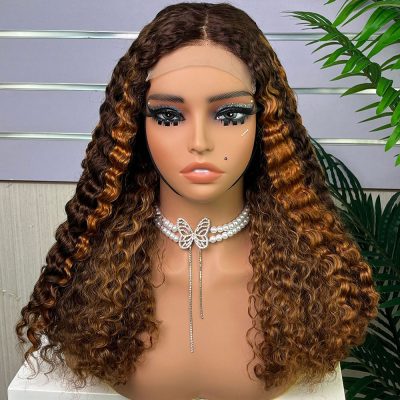 13x4 HD Lace Front Wig — Deep Wave