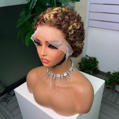 Colored Lace Front Wig — #99J Burgundy Curly