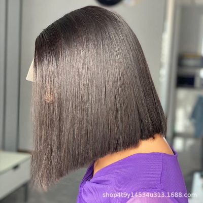 Lace Front Bob Wig — Straight