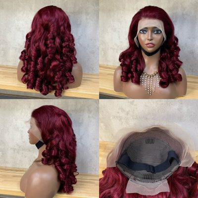 Colored Lace Front Wig — Ginger Body Wave