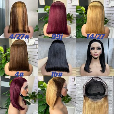Lace Front Bob Wig — Straight