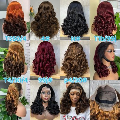 Colored Lace Front Wig — Ginger Body Wave