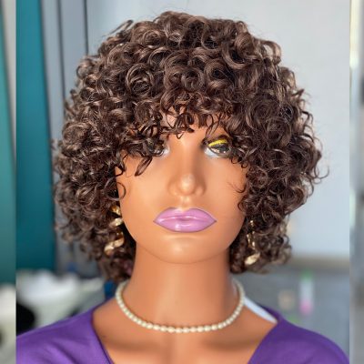 Lace Front Bob Wig — Bouncy Wave