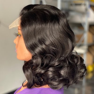 Lace Front Bob Wig — Bouncy Wave