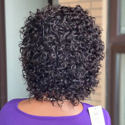 Lace Front Bob Wig — Bouncy Wave