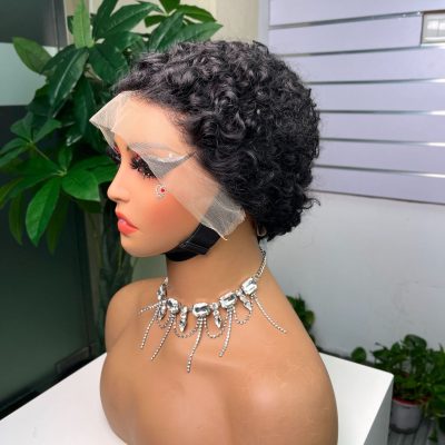 Colored Lace Front Wig — #99J Burgundy Curly