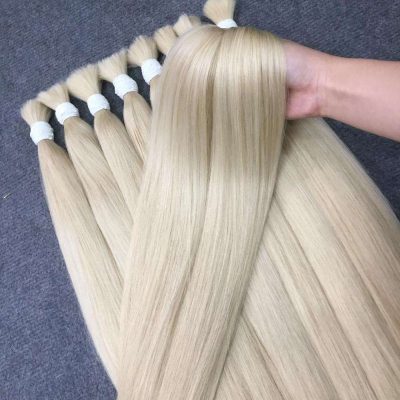 Colored Bulk Hair — Blonde #613