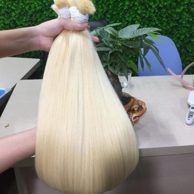 Colored Bulk Hair — Blonde #613