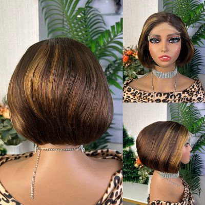 Lace Front Bob Wig — Straight