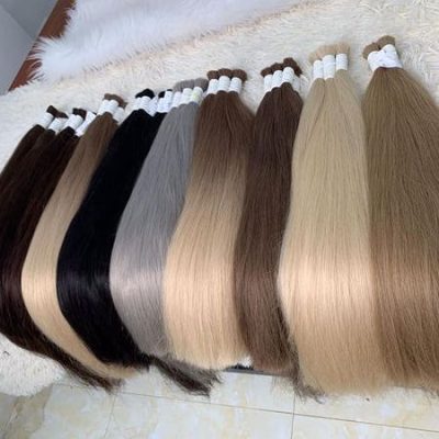 Processed Bulk Hair — Straight