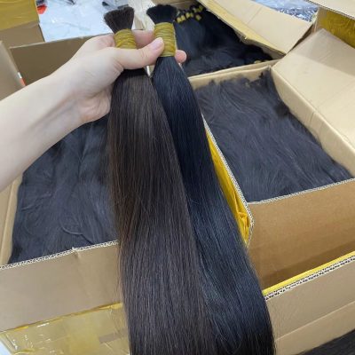 Processed Bulk Hair — Straight