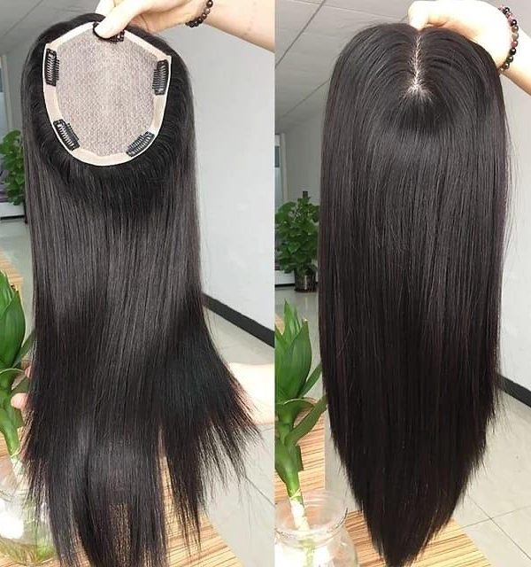 Silk Base Topper — Straight - AZYHAIR Vietnamese Hair